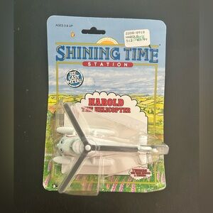 Vintage 1993 ERTL Shining Time Station Thomas the Tank - Harold The Helicopter